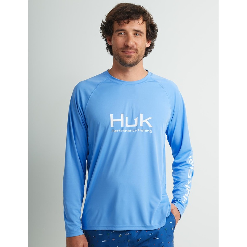 Huk Gear Pursuit Performance Crew T-Shirt Men's
