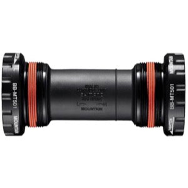 Shimano BB-MT501 English Bottom Bracket - English 68/73mm Fits Hollowtech II Spindle Black