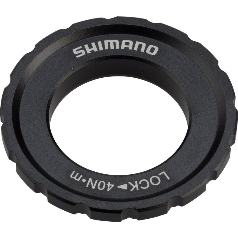 Shimano XT M8010 Outer Serration Centerlock Disc Rotor Lockring for use with 12/15/20mm Axle Hubs