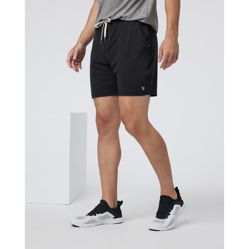 Vuori Ponto Short 7 Men's|Black Heather|M|L|XL