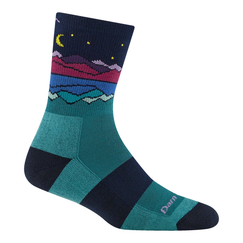 Darn Tough Coolmax Mirror Lake Micro Crew Midweight Hiking Sock Women's