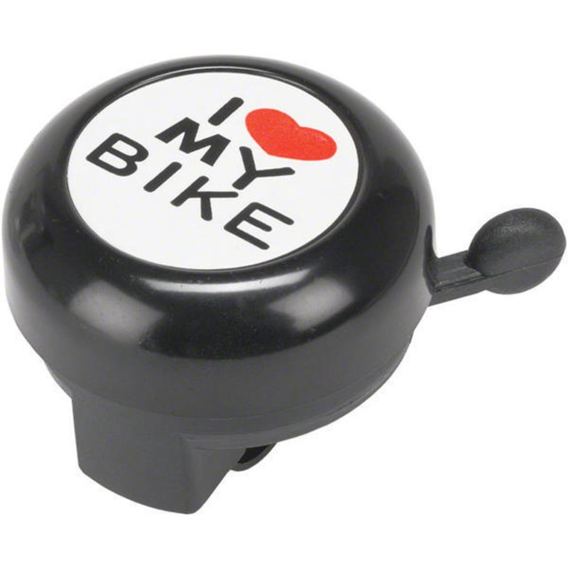 Dimension I Heart My Bike Black Bell