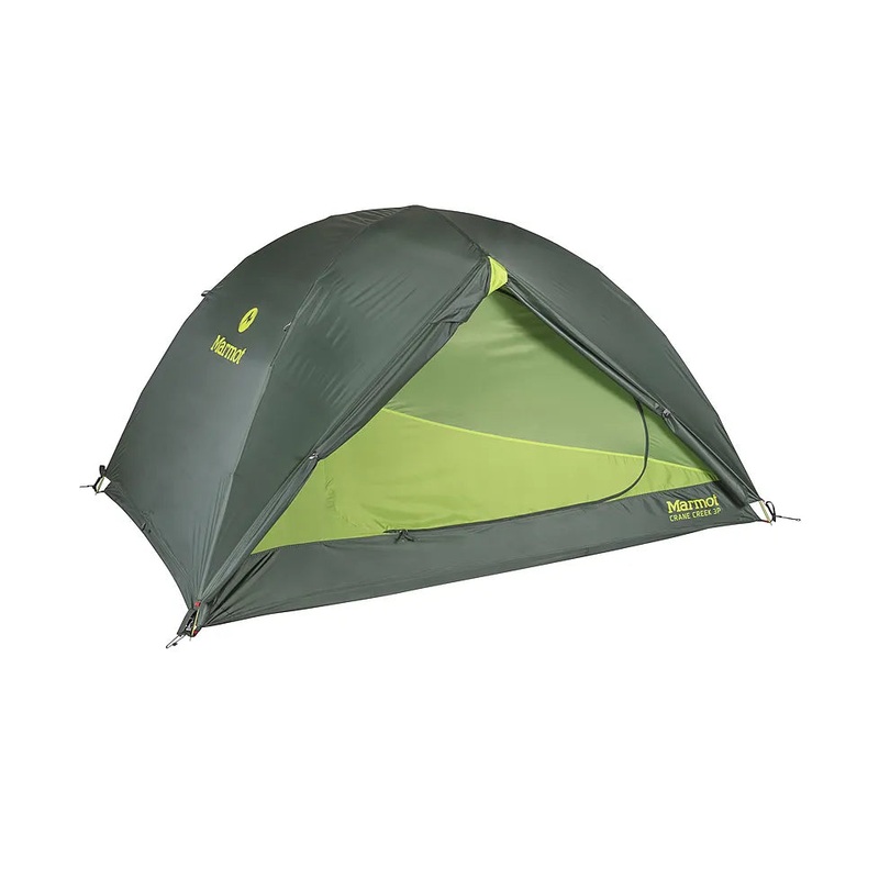 Marmot Crane Creek 3P Tent|Macaw Green/Crocodile