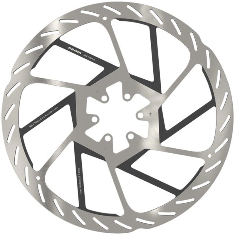 Sram HS2 6-Bolt Disc Rotors|220mm/2.0mm Thickness