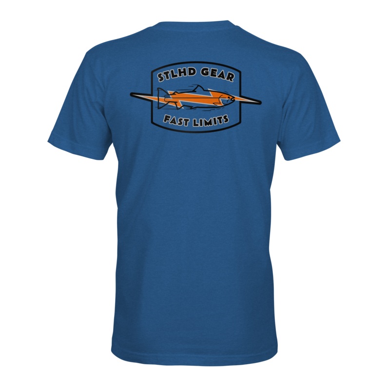 STLHD Fast Limits Tee Mens|Blue|S|M|L|XL|2X|3X