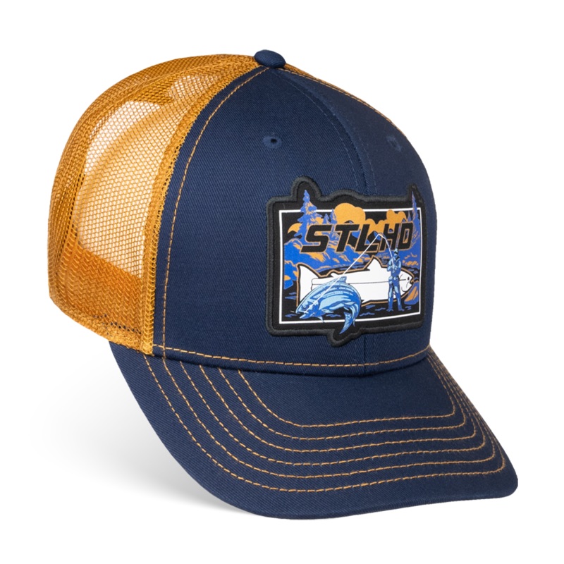 STLHD Let er Rip Trucker|Navy/Yellow