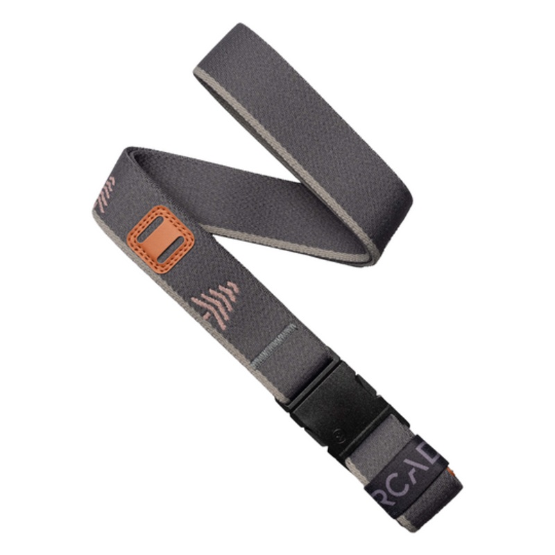 Arcade Belts Blackwood Slim|Charcoal/Blush