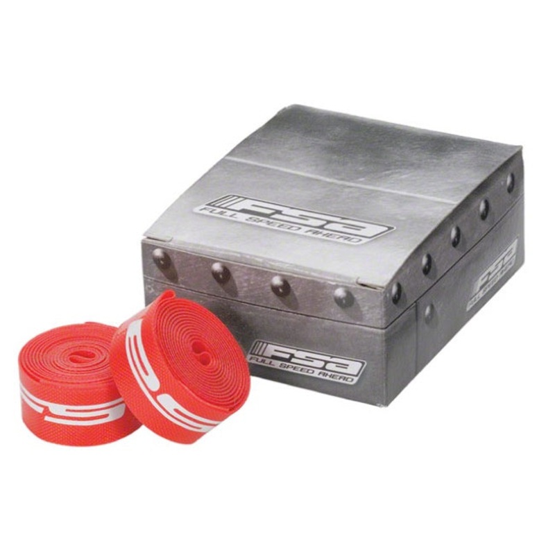 FSA 700c x 17mm Rim Strips Red Nylon-Single