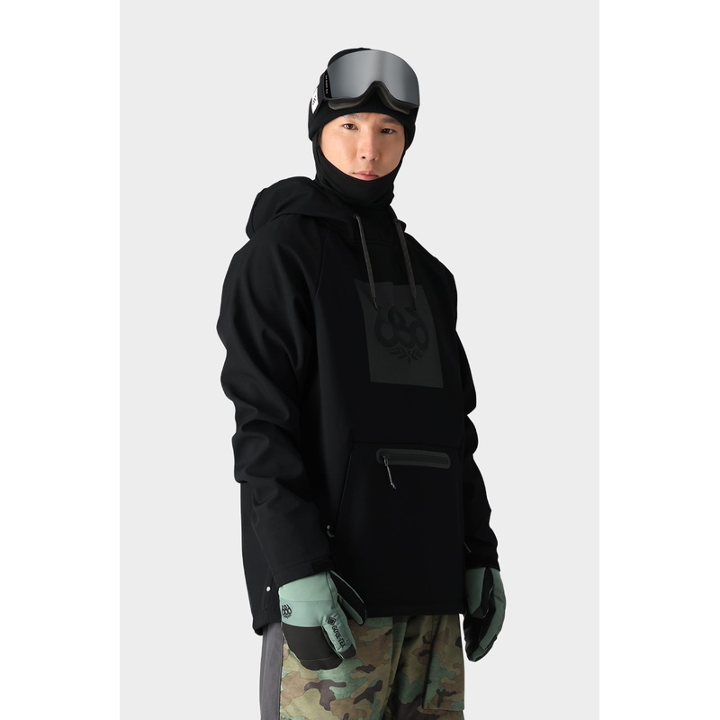 686 Waterproof Hoody Men's|Black|M|L|XL