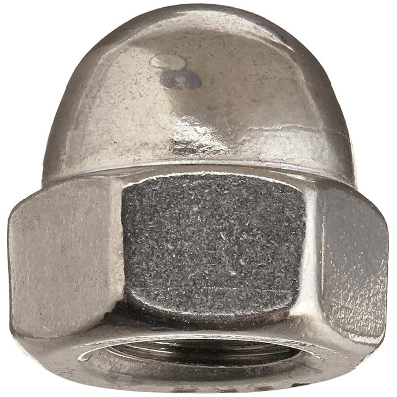 Hillman 18-8 Stainless Steel Acorn Nuts 1/4-20 - 50 Pack