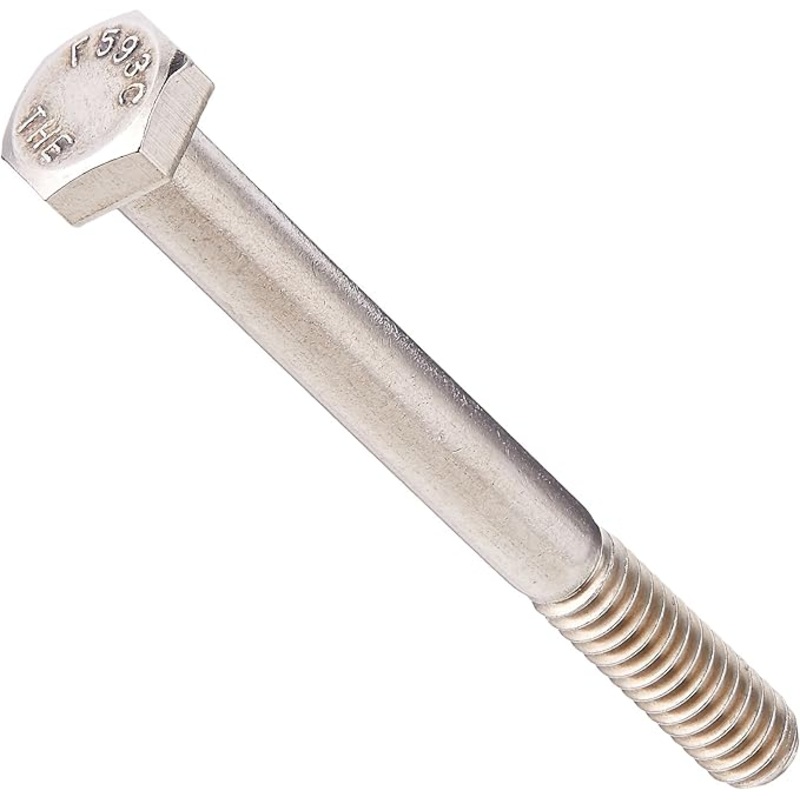 Hillman 18-8 Stainless Steel USS Hex Cap Screws (1/4-20 x 2-1/2) - 50 Pack