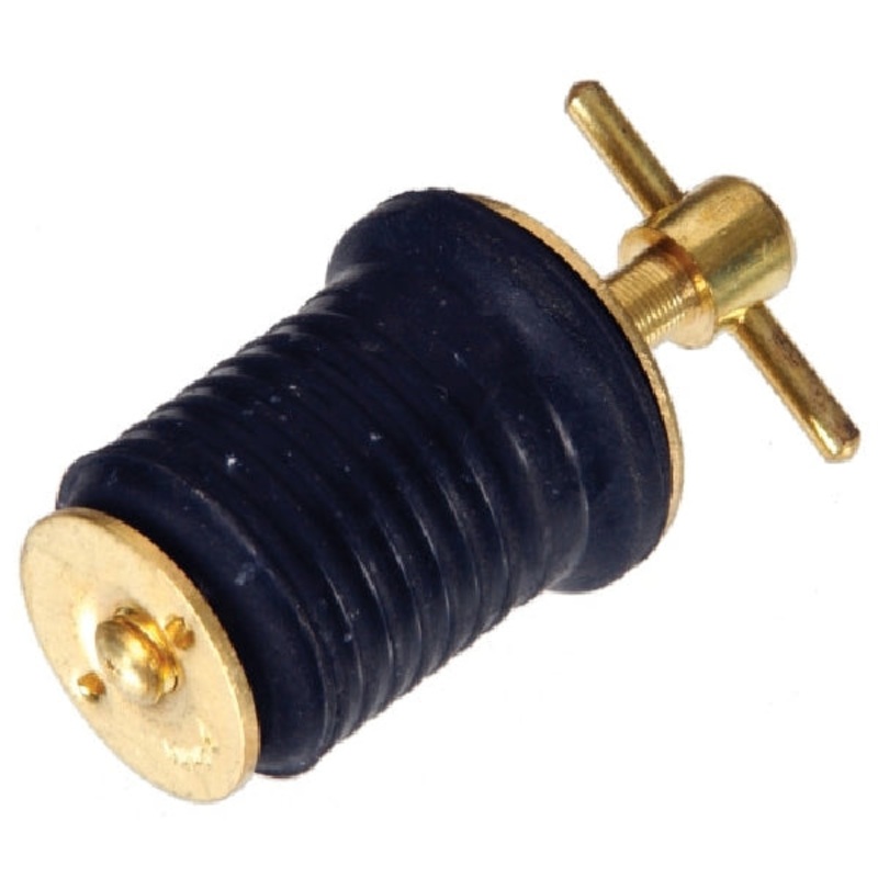 Hillman Brass T Plug (1) - 3 Pack