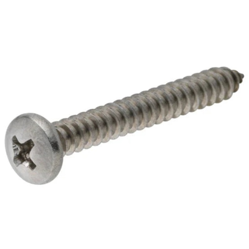 Hillman Sheet Metal Screws, Zinc, Phillips Pan Head, #14 X 1-1/2-in - 100 Pack