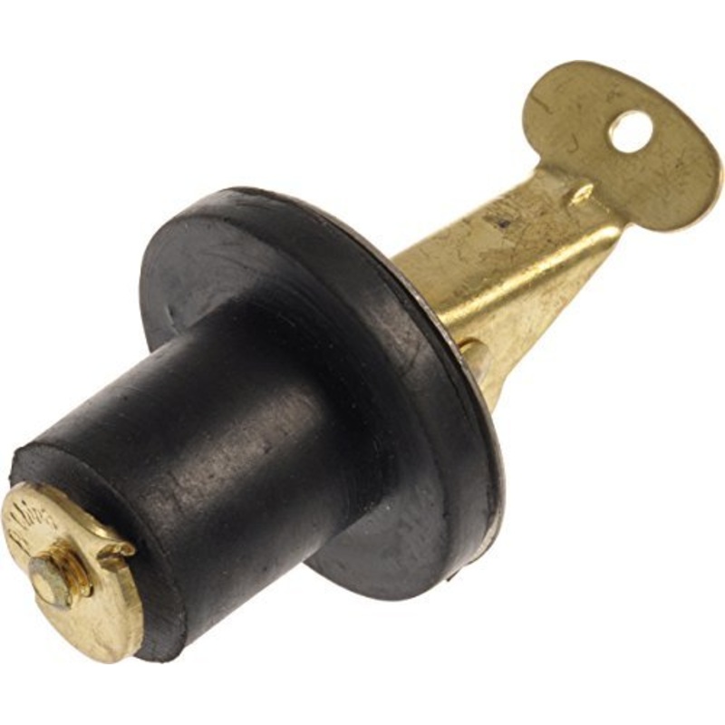 Hillman Snap Drain Plug (5/8) - 2 Pack