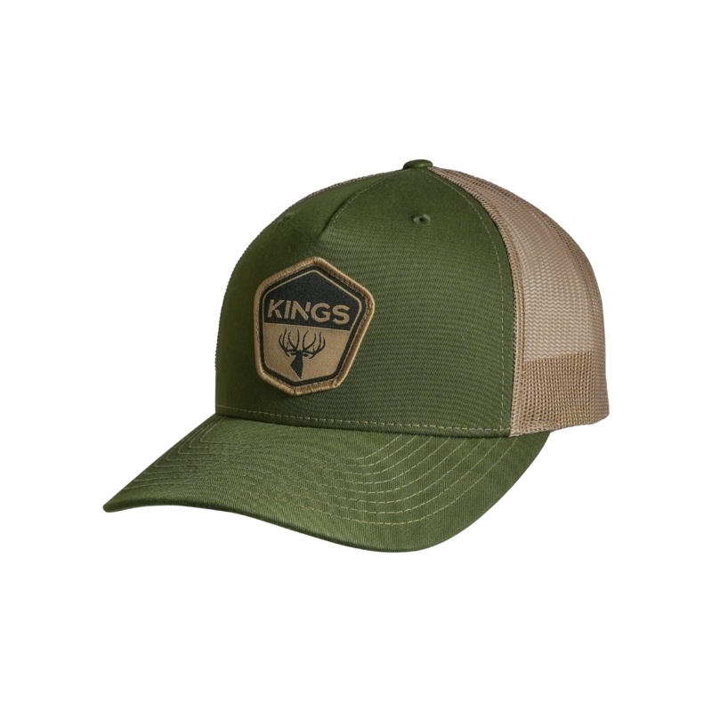 King's Camo Shield Patch Hat|Army Olive/Tan