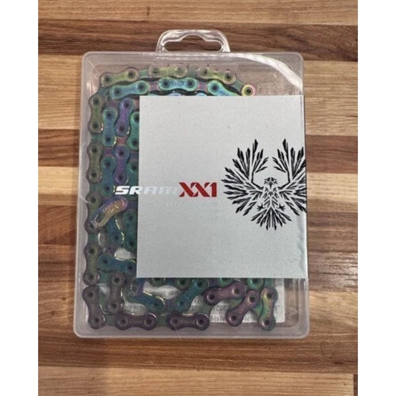 Sram XX1 Eagle AXS Chain - 12-Speed, 126 Links, Rainbow